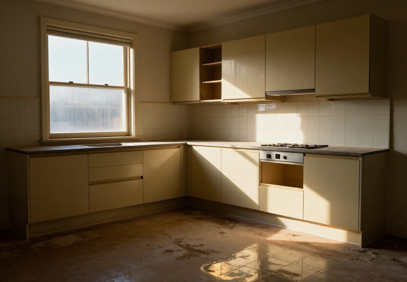 Restored commercial office in Constitution Hill after water extraction